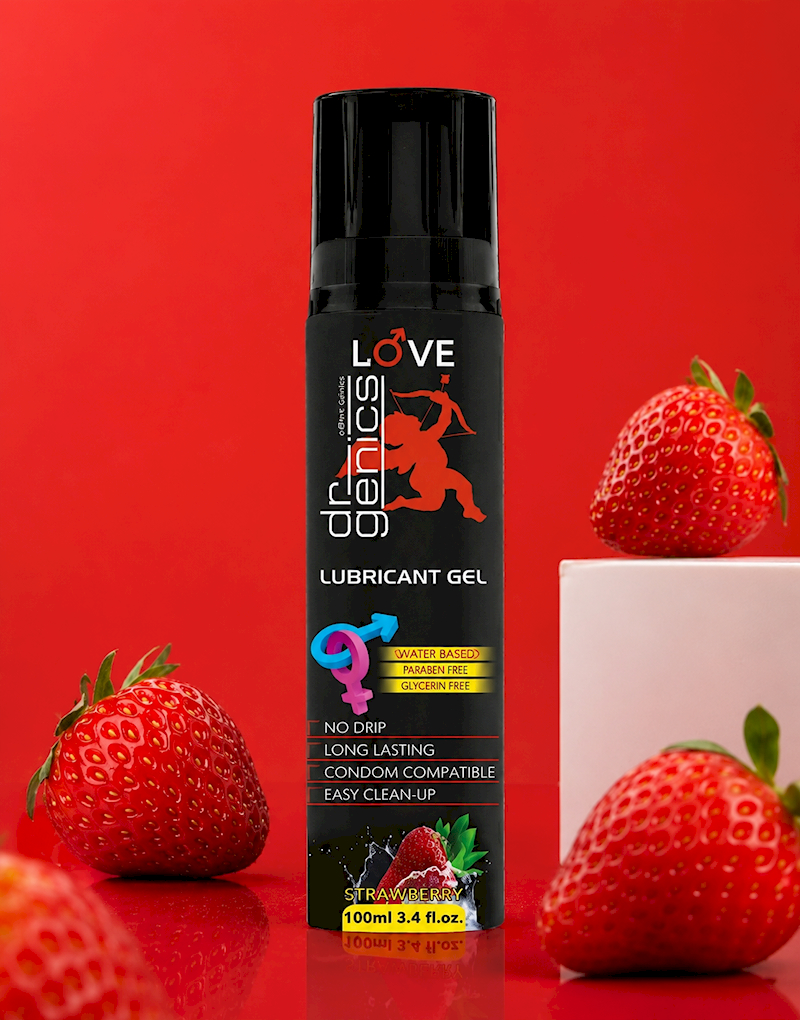 DRKJC-urun-diyarbakirsexshop Çilek Aromalı Kayganlaştırıcı Jel - Görsel 1
