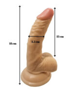 16 cm Realistik Dildo - Görsel 2