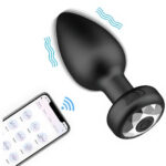 Telefon Kontrollü Titreşimli Anal Plug