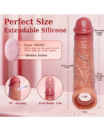 Titreşimli Penis Kılıfı – Telefon ve Kumandalı - Görsel 2