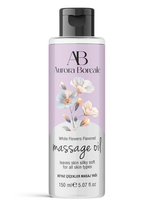 aurora-boreale-beyaz-cicek-aromali-masaj-yagi-150-ml-963240-1 Aurora Boreale Beyaz Çiçek Aromalı Masaj Yağı 150 ML - Görsel 1