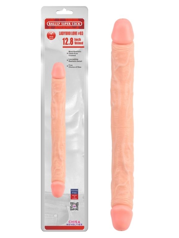 ballsy-super-cock-ladybro-love-cift-tarafli-dildo-519619-1 Ballsy Super Cock Ladybro Love Çift Taraflı Dildo - Görsel 1
