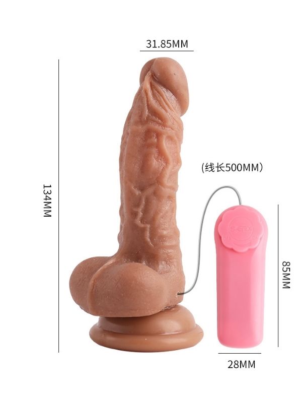 censan-134-cm-kablolu-kumandali-dildo-vibrator-1585628-1 13.4 Cm Kablolu Kumandalı Dildo Vibratör - Görsel 1