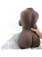 Full Realistik Anal Vajinal Yarım Vücut Zenci Mastürbatör - Görsel 3