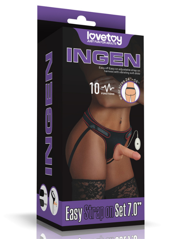 censan-ingen-easy-strapon-set-7-inc-1115139-1 Ingen Easy Strapon Set 7 inç - Görsel 1