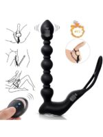 Isıtmalı Penis Halkalı Anal Prostat Vibratör - Görsel 4