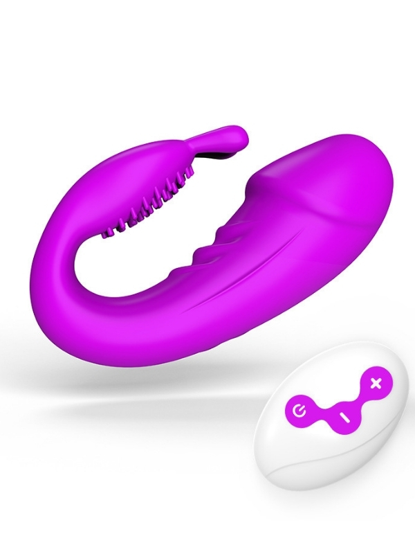 censan-kablosuz-kumandali-sarjli-2-in-1-giyilebilir-rabbit-mini-vibrator-1278632-1 Kablosuz Kumandalı Şarjlı 2 in 1 Giyilebilir Rabbit Mini Vibratör - Görsel 1