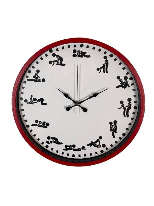 censan-kamasutra-temali-pozizyonlu-duvar-saati-kirmizi-1355224-1 Kamasutra Temalı (Pozizyonlu) Duvar Saati Kırmızı - Görsel 1