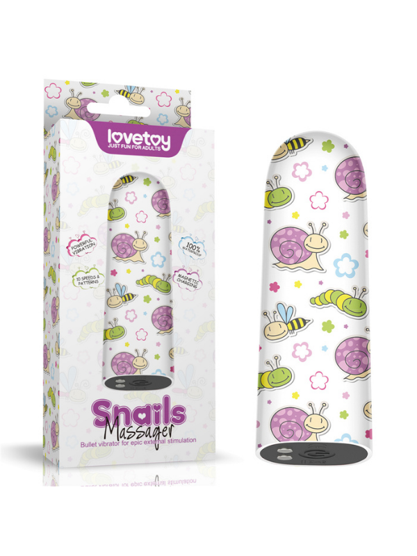 censan-rechargeable-snails-massager-kursun-vibrator-1119868-1 Rechargeable Snails Massager Kurşun Vibratör - Görsel 1