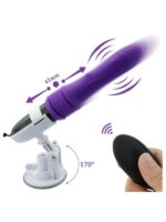 Telescopic Uzaktan Kumandalı Seks Makinesi Vibratörü - Görsel 3