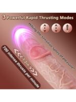 Thrusting Huge Thick Dildo Vibratör 21 Cm - Görsel 3