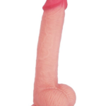 Ultra Gerçekçi 24 Cm Kıkırdaklı Dildo