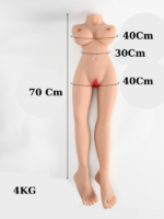 Yarım Vücut Mastürbatör 4 kg - Görsel 2