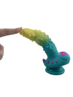 Yeşil Mavi Canavar Dildo Model 2 - Görsel 4