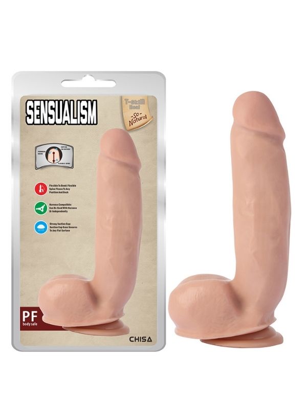 sensualism-21cm-kikirdakli-gercekci-dildo-513719-1 Sensualism 21cm Kıkırdaklı Gerçekçi Dildo - Görsel 1